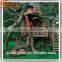 China manufacturer make imitated decorative artificial ficus banyan tree house for outside decoration