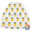 Cute Yellow Pineapple Print Baby Car Seat Cover Spandex Pattern Baby Car Seat Cover Canopy
