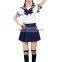 Japanese high school uniform sexy costume/school girl student uniform costume