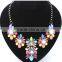 Fashion multicolor resin pendant cheap necklace jewelry hot sale