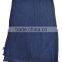 2017 hot popular lady winter soft cashmere navy plain shawl pashmina