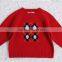 Argyle design baby boys candy color winter pullover