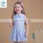 Newest Summer Doll Collar Baby Girls Sleeveless Dress Designs For Party