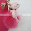 Myfur Bear Attached Customized Animal Fox Fur Pom Pom Key Chain For Bag Charm