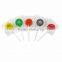 USA Made Junior Ad Pop Lollipop - non-melt, individually wrapped and comes with your logo