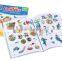 Children 3D board book printing custom alpinia oxyphylla case bound book pop-up book