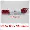 2.5mm Round Waxed Shoelaces~Men's Dress Shoelaces~Burgundy Cotton Waxed Rope Shoelaces~Red Waxed Boot Shoelace~Sneaker Shoelaces