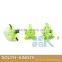 Green Color Open/Close Leg Flower Shape Solar Power Necklace Display Stand