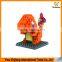 Interesting Colorful Plastic Various Cartoon Blocks Toys for Kids