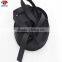 Black elastic hook and loop fastening tape straps