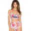 Fashion Top Girl Floral Print Body Padded Push Up Sexy Bikini