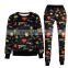women tracksuit 3D printed doodies and pants sweatshirts joggers casual sets