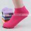 solid color cotton women short socks