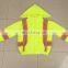 Anti-shrink easeful polar fleece warm reflective safety coat