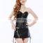 For fat women black corset dresses evening