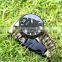 Outdoor Paracord Fire Starter Compass Survival Bracelet Tactical Emergency Survival Watch