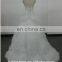 EBX-196 Heavy Beading Top With Organza Skirt Wedding Dress