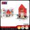 Hot selling Mini 195pcs Plastic Construction Toy Building Blocks Play Set for kids