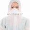 Disposable Non woven coverall with elastic hood for sale