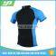 High quality short sleeves sublimation comfortable and quick dry biking sportswear