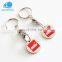 2017 Promotional gift new products custom cheap custom logo shopping cart trolley tokens coin