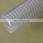 China Supplier Produce Reinforced Spiral Transparent PVC Steel Wire Hose For Oil And Gas