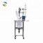 Factory Wholesale 5L 10L 20L Dual Jacketed Chemical Glass Reactor