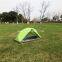 Ultralight Double Skin Backpacker Tents Green Color 1 Man Tent