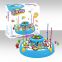 New Arrival Fishing Toys Electronic Fishing music house playing Toy for kid creative toy gift USB plastic fishing toy