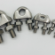 Stainless Steel Wire Rope Bolt Clamps For Galvanized Cable Railings