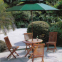 outdoor garden beach chair, umbrella