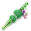 110mm Length metal smoking pipe with lantern shape and penant as colorful tobacco pipe for smoke Recycle filter cigarette holder