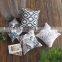 Set of 4 Custom print  Cotton linen sublimation Pillow Case  Cover 18x18