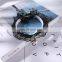 High-end black and white lace pet ring cat bell collar