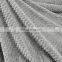 Jacquard flannel reverse to sherpa blanket cozy fleece throw