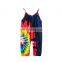 Tie Dye Jumpsuit Halter Tie Dye Romper Bodysuit