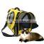 Large Capacity Extensible Pet Transport Bag Clear Window Dog Cat Shoulder Bag For Travel