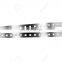 High tensile flat bar with holes