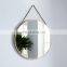 Cute square wall hanging mirrors for bath room