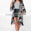 Bright Tropic Print Women Kimono