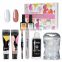 2021 girls nail polish kit uv gel nails cheap nail art kits with base and top coat dual use pen