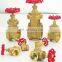 Brass flanged gate valve pn16 brass valves ningbo