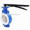 Bundor DN50-200 Butterfly Valve  Wafer Butterfly Valve With PTFE Seat