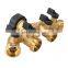 Brass Garden Water Hose 4 Ways Splitter