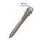 High Tension Screw Spike With Sharp End for Wooden Sleeper