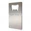 Beer Bottle Cap Opener Credit Business Card Size Stainless Steel Bar Tool Xmas