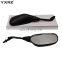 Durable material spare body part selfie BAJAJ PULSAR 135 180 plastic carbon flat back rearview side motorcycle mirrors