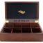 wholesale delicate vintage style quality modern small wooden tea box