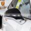 3K Real Dry Carbon Fiber Car Side Mirror Rearview Cover For Porsche 911-992