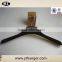 black velvet flocked hanger and pants hanger for wholesale